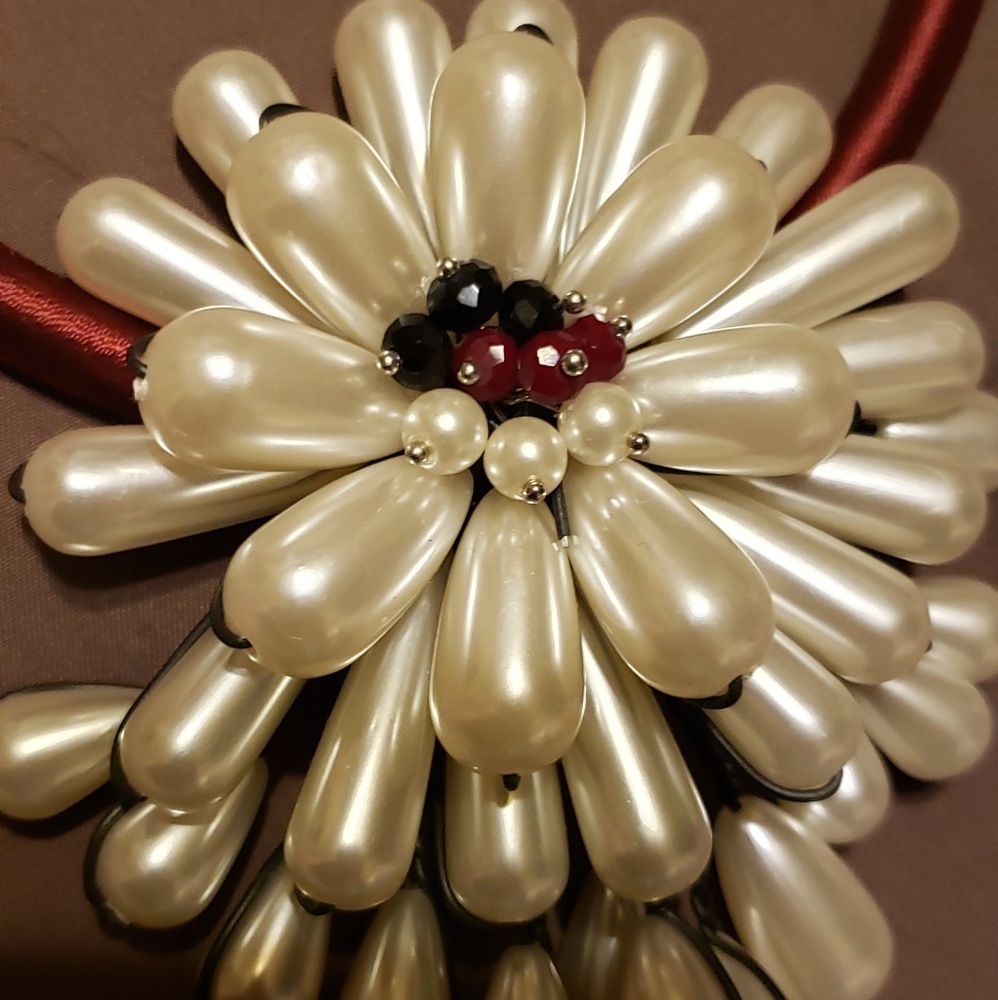 Beautiful pearl necklace
